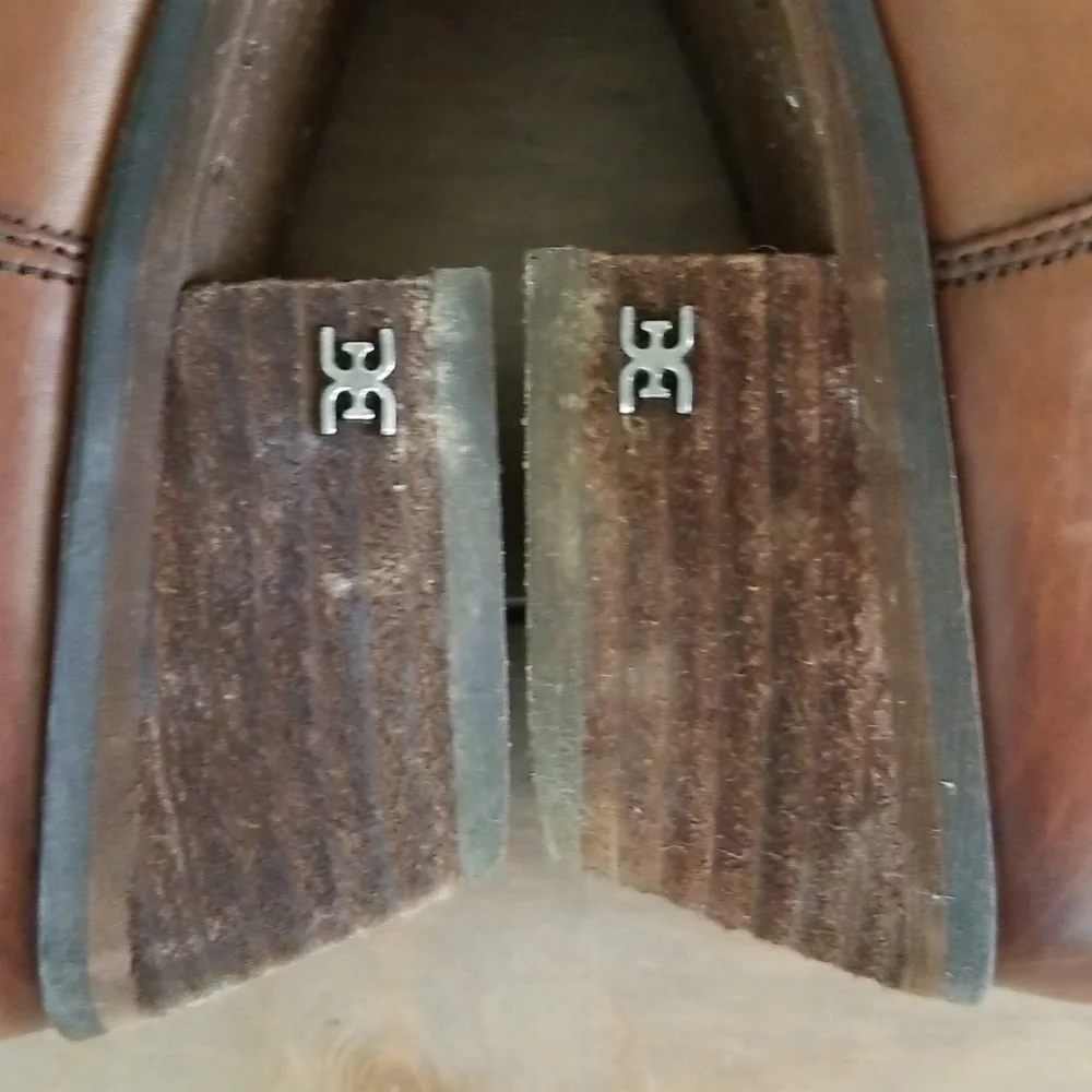 Sam Edelman Palmer Brown Leather Bootie